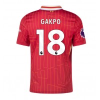 Liverpool Cody Gakpo #18 Kotipaita 2024-25 Lyhythihainen